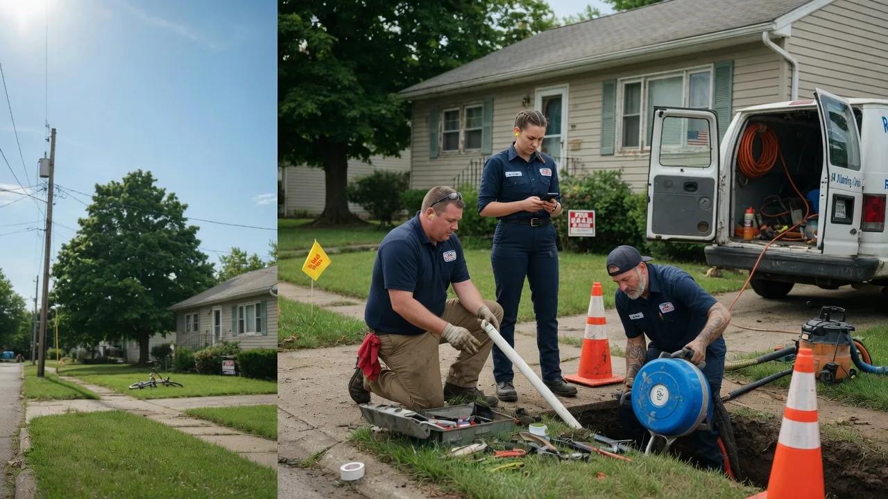 Sewer Line Repair in Morrison, IA near me